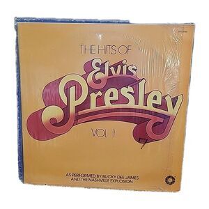 The Hits of ELVIS PRESLEY Vol 1 Performed by BUCKY DEE JAMES 12" Vinyl LP